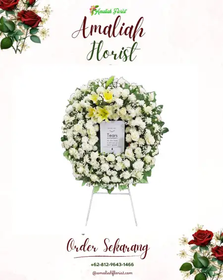 Krans Bunga Duka Rumah Duka Carolus Jakarta