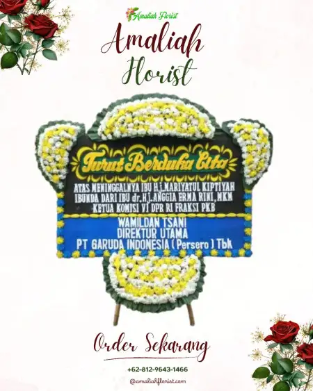 Papan Bunga Duka Rumah Duka Carolus Jakarta